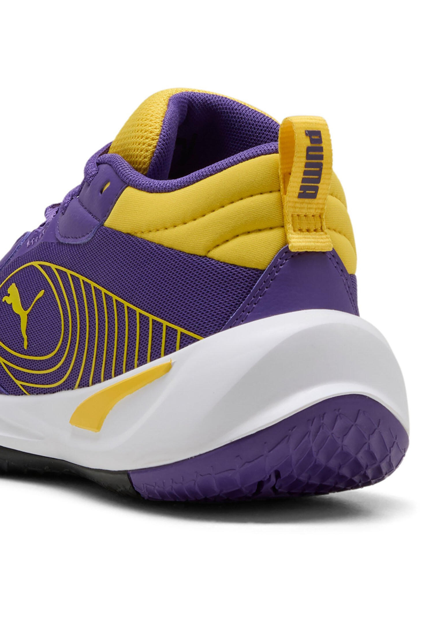 Puma PLAYMAKER PRO JR Unisex Kinder Sneaker Sportschuh 310370 09 violet 4/5
