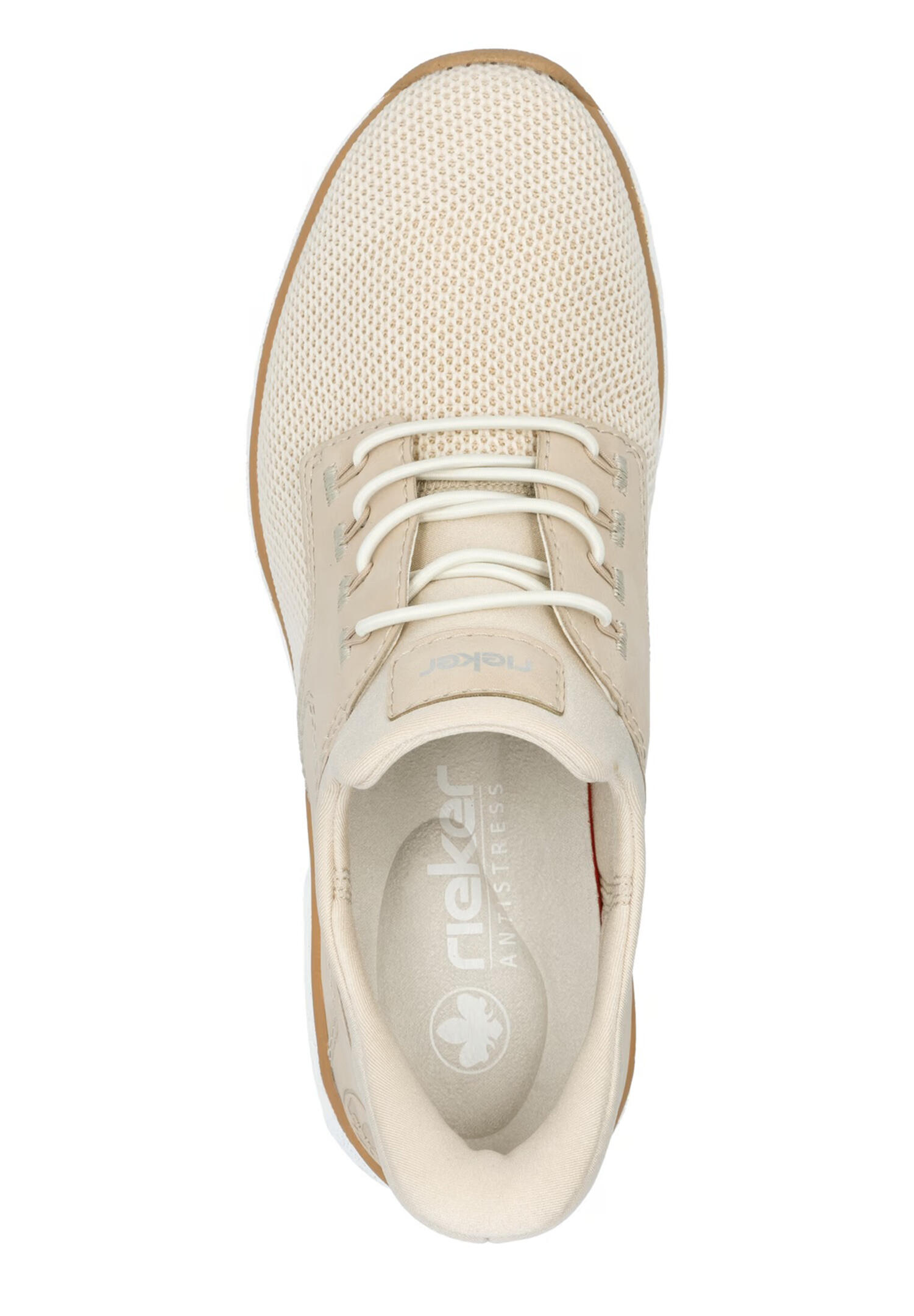 Rieker Damen Slipper Halbschuhe Schuhe M5665-60 beige 4/5