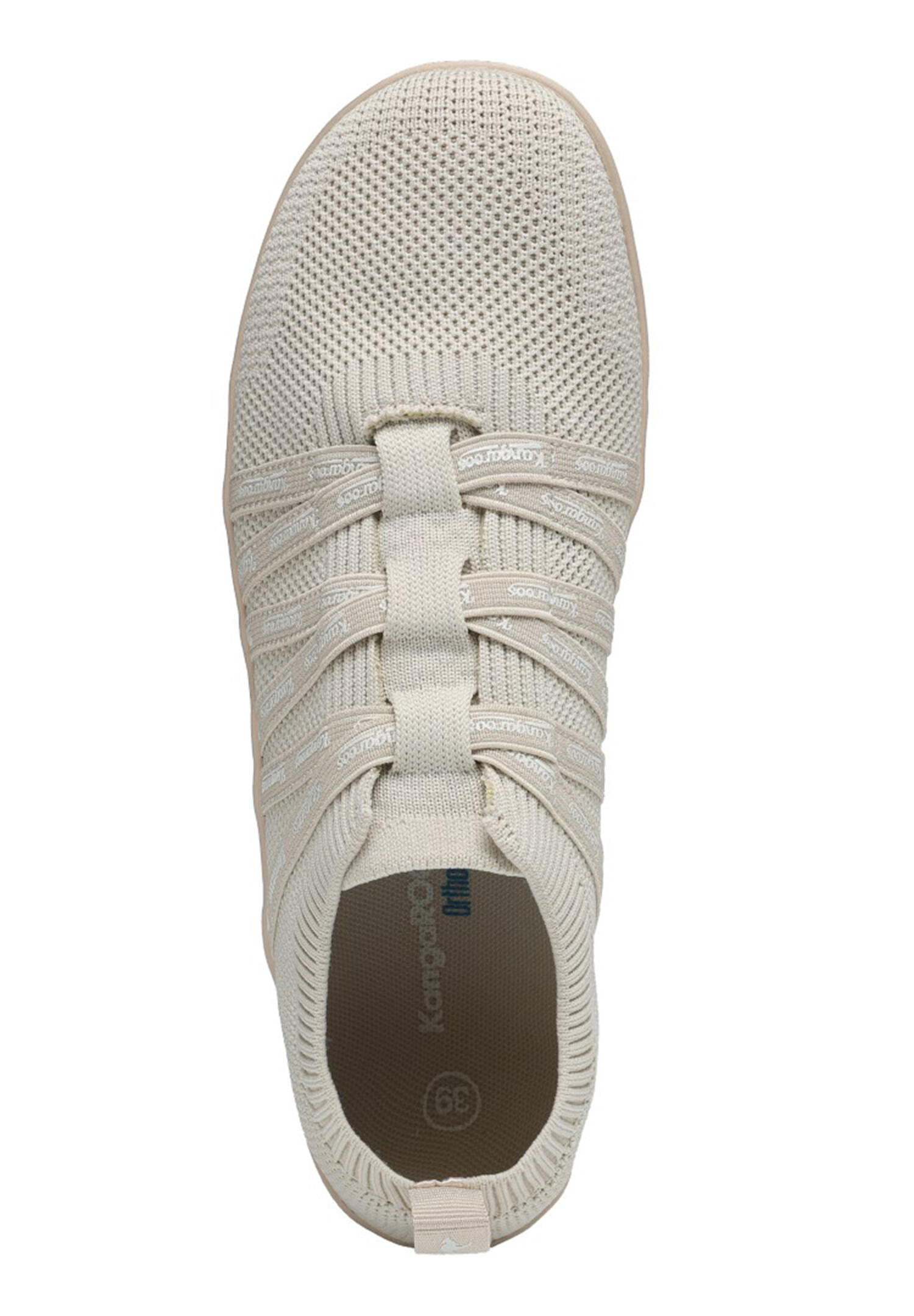 KangaROOS K-BF Brandy OS Low-Top Unisex  Schuhe Barfußschuhe 30161 Beige/White 5/7