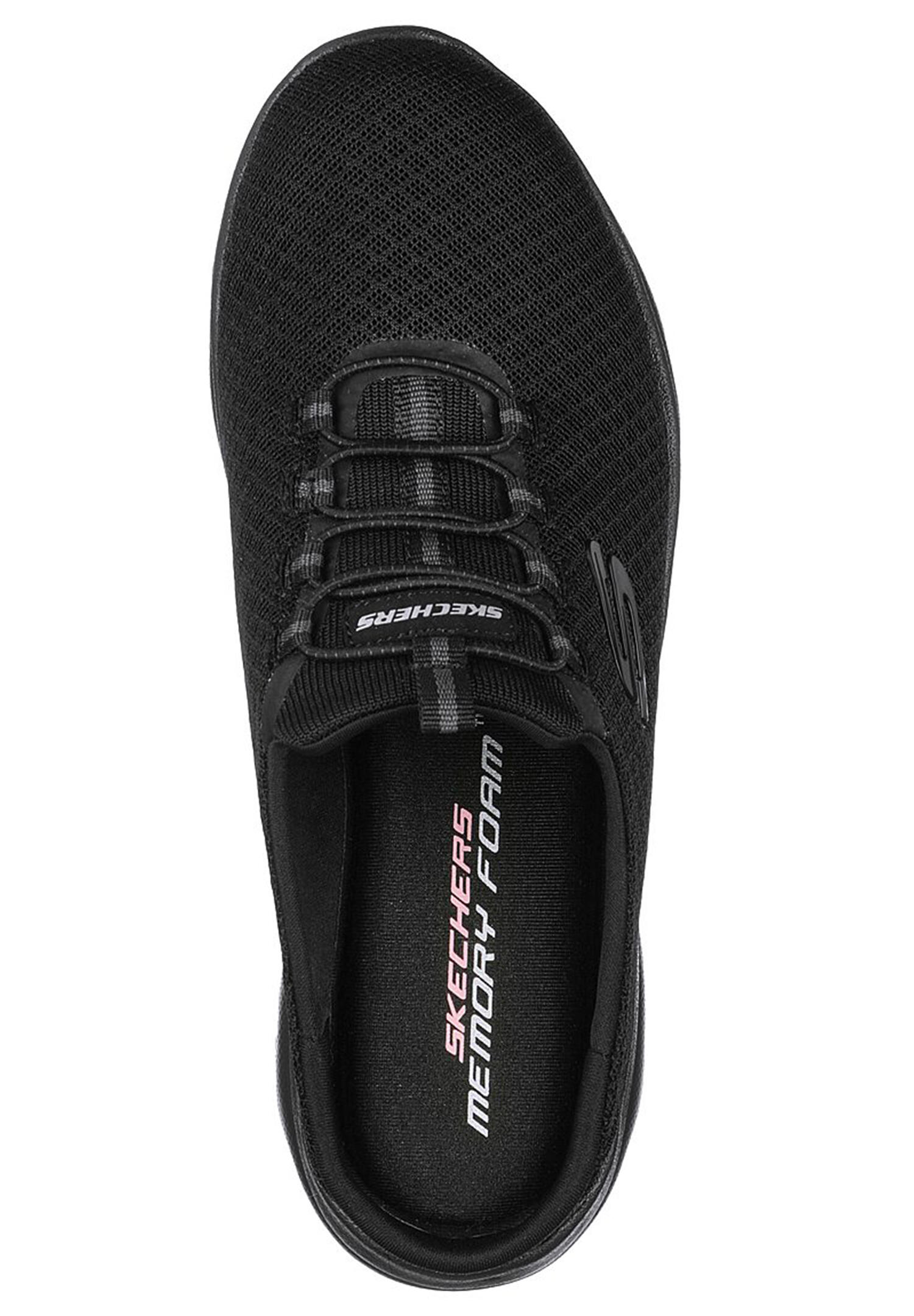 SUMMITS SWIFT STEP Schlupfschuh Schlappen Sneakers Damen 149529 BBK Black 3/4
