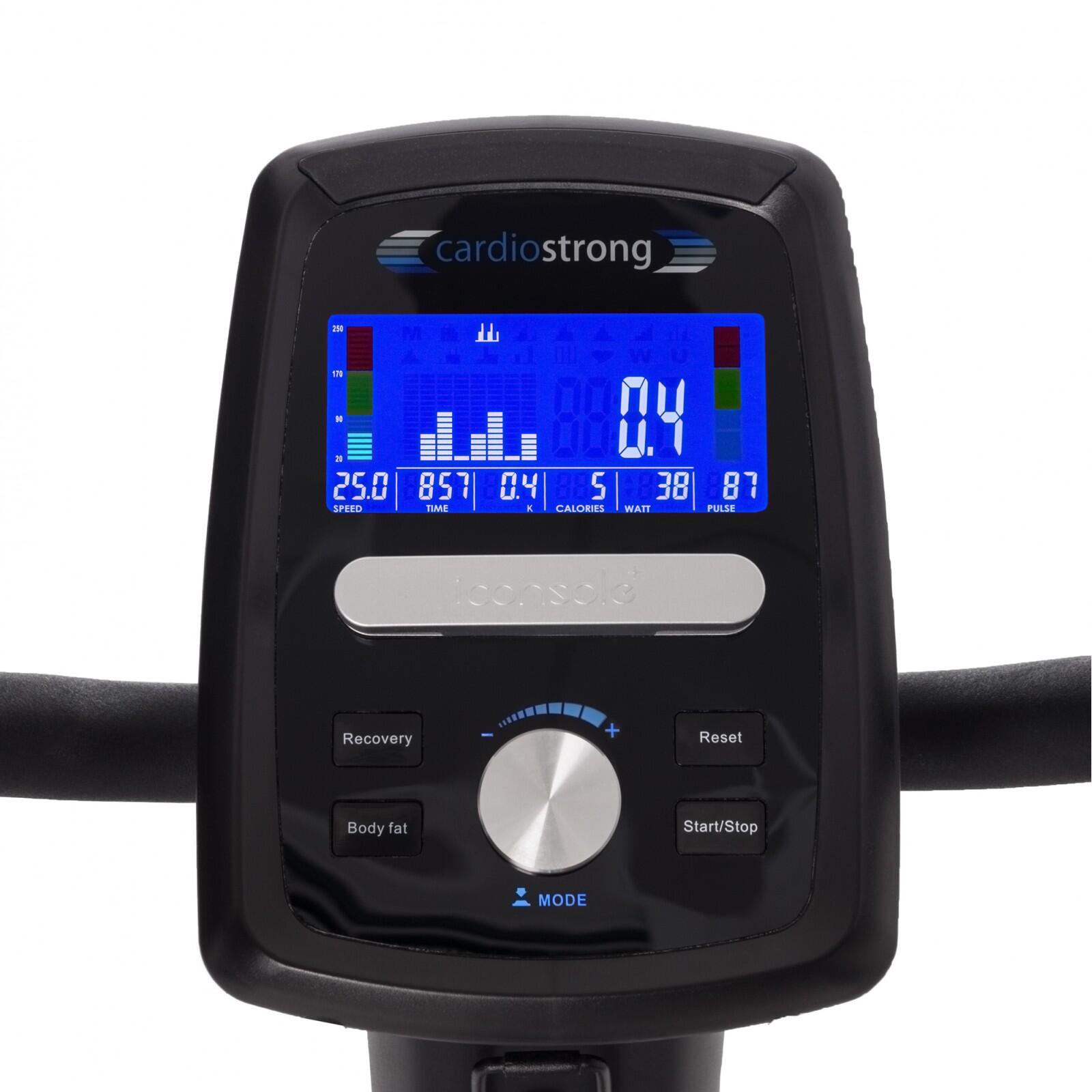 Vélo d'appartement cardiostrong BX70i avec Kinomap 3/4