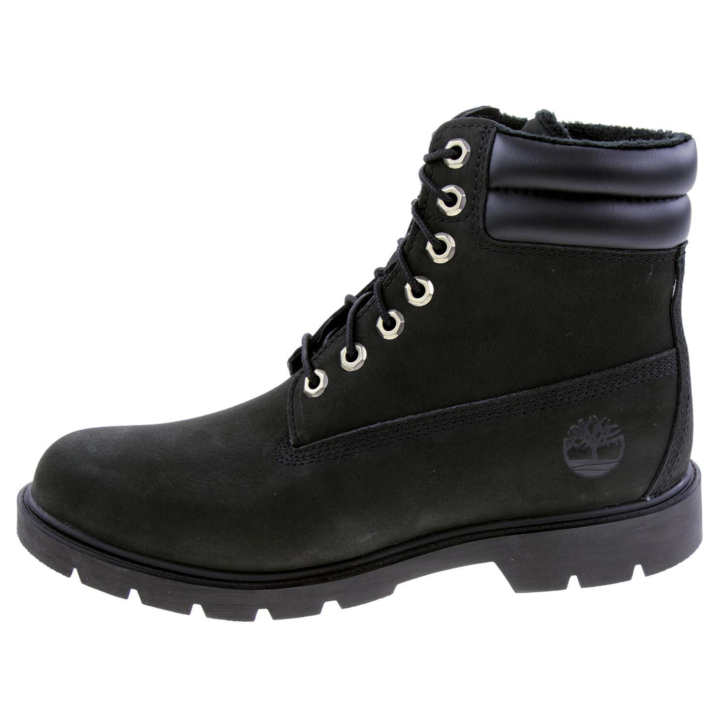 Timberland 6-Inch Basic Herren Stiefel Boots Waterproof black Nubuck 2/6