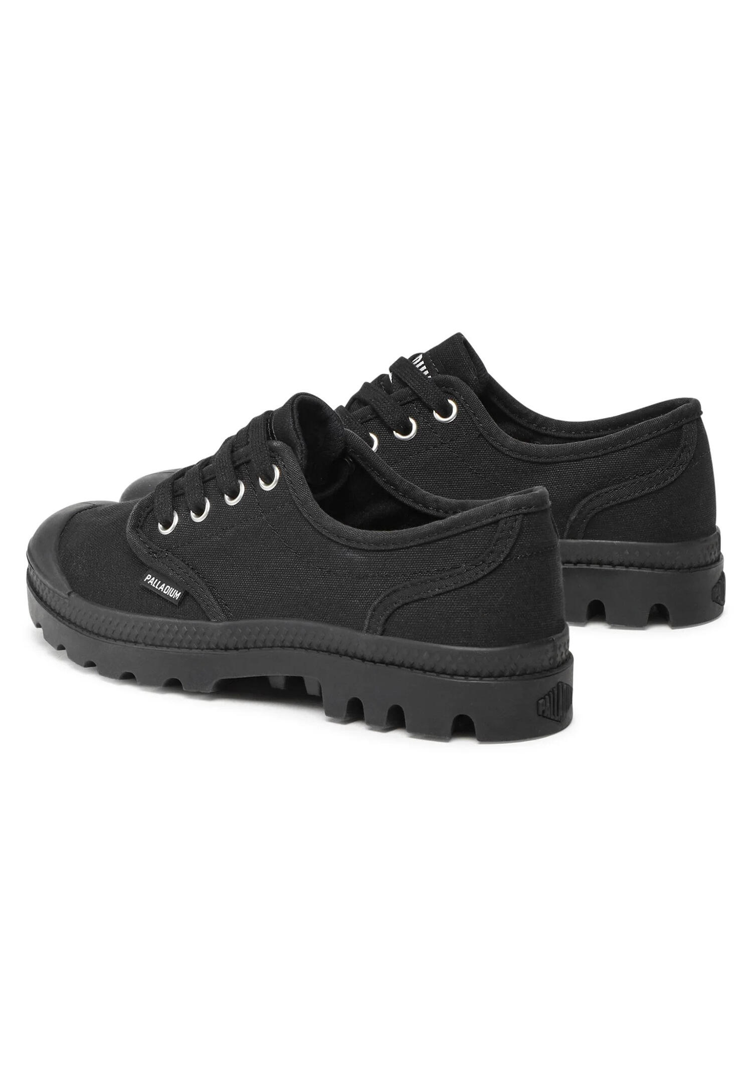 PALLADIUM Women´s PAMPA OXFORD Sneakers Halbschuhe Canvas 92351-008-M schwarz 4/6