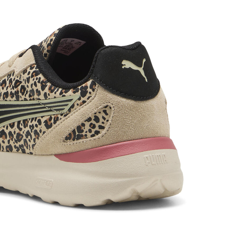 Damskie sneakersy Softride Cosmic Animal Flair PUMA Toasted Almond Black Beige