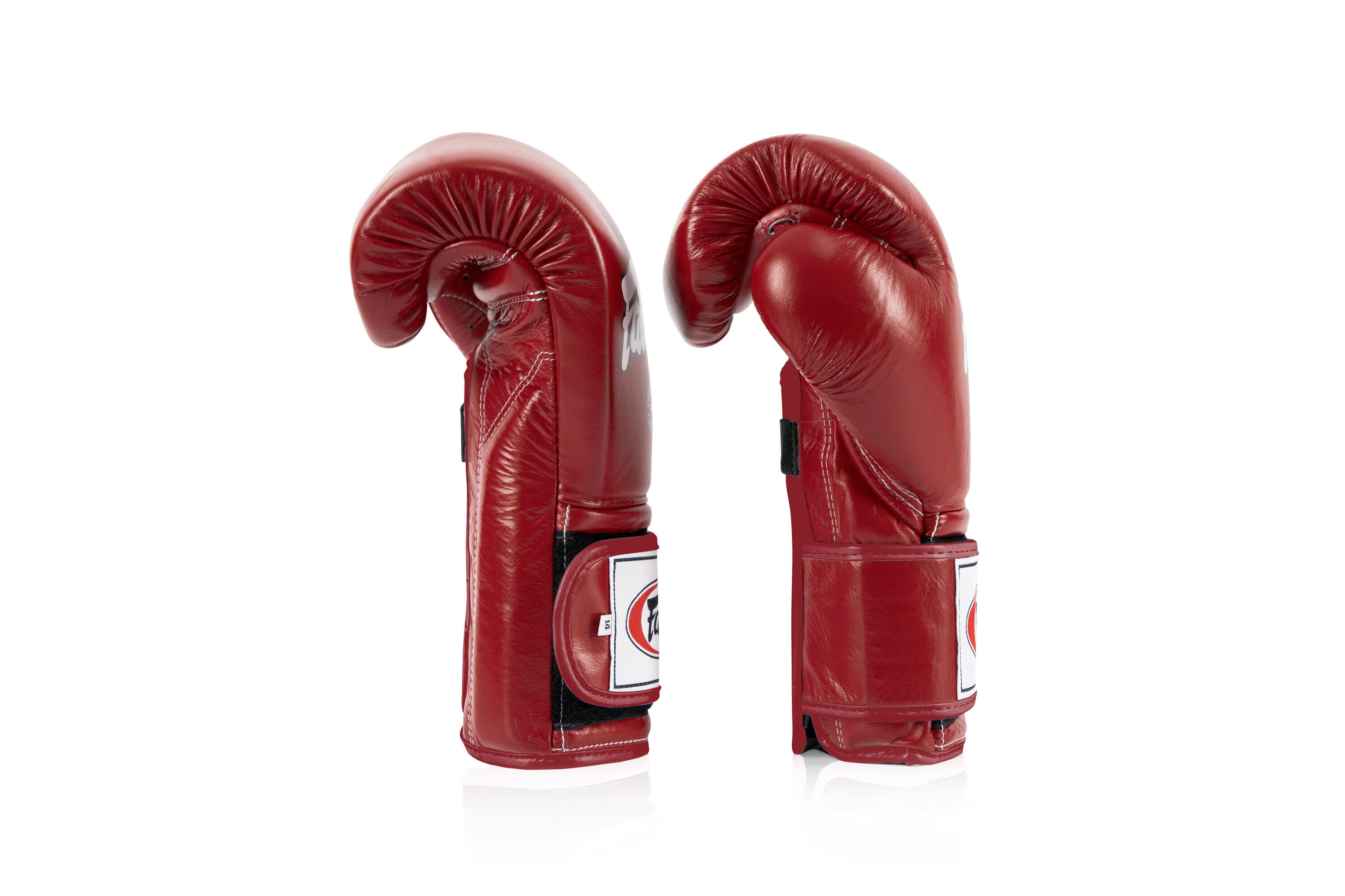 Boxhandschuhe - Harte Polsterung - BGV9 - Rot 3/4