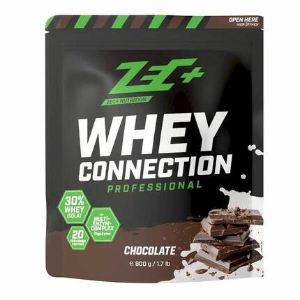 Zec+ Whey Connection Professional (800g) Chocolate Peanut Caramel - Eiweiße