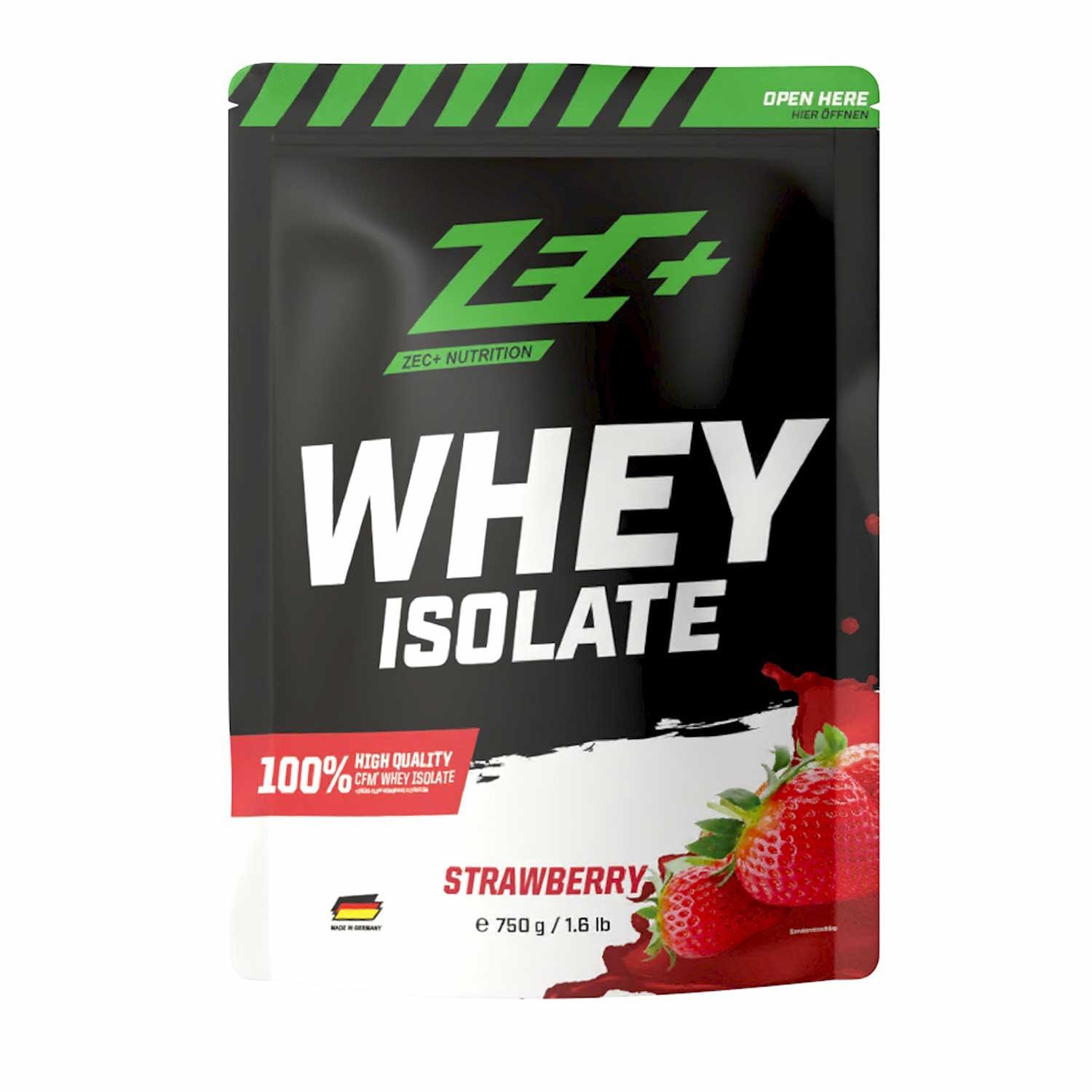 ZEC+ NUTRITION Zec+ Whey Isolate (750g) Strawberry - Proteine