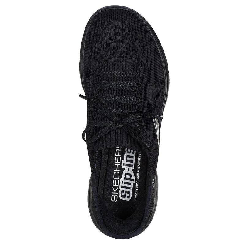 Pantofi Sport Skechers Model Slip-ins - Summits New Daily Culoare Negru