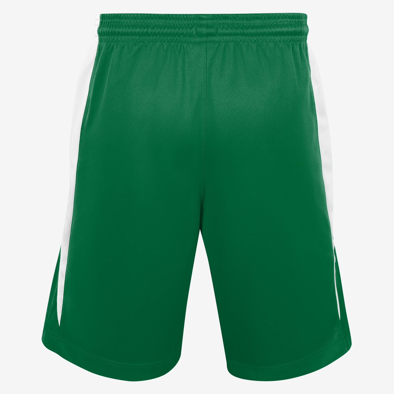 Pantaloncini da basket junior nike verde 2/4