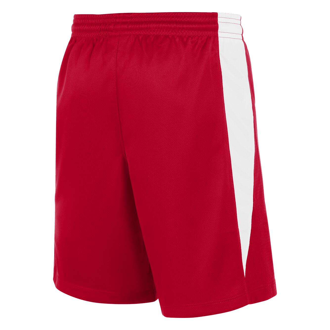 PANTALONCINO da basket junior nike rosso 4/4