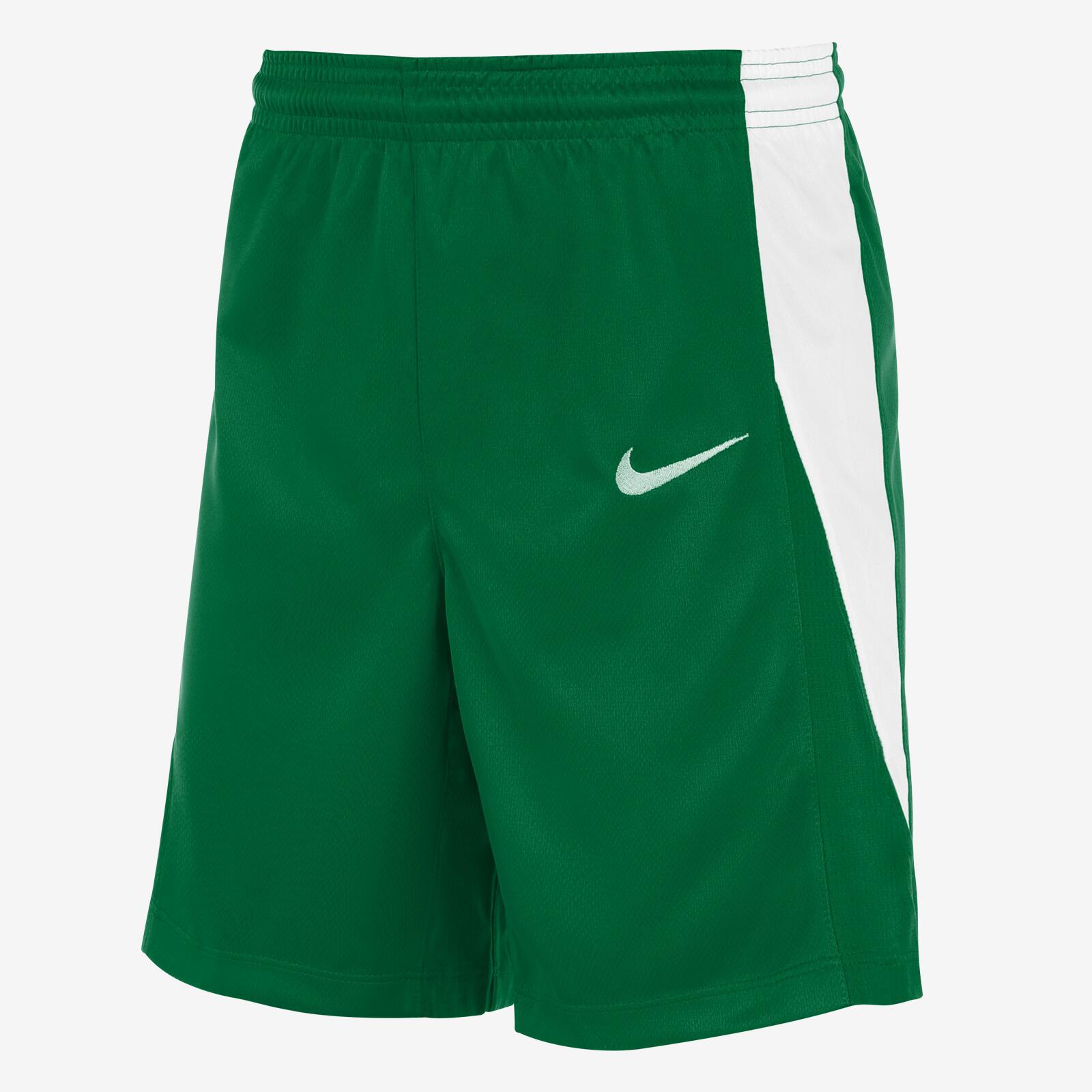 Pantaloncini da basket junior nike verde 4/4