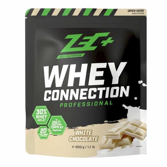 Zec+ Whey Connection Professional (800g) White Chocolate - Protéines