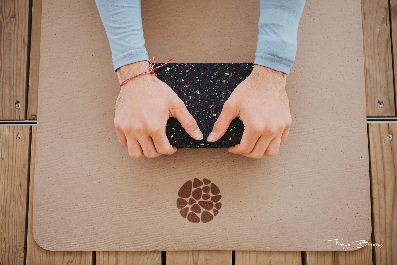 Set di 10 tappetini da yoga - elegante - 190x60x0,5cm - molto leggero 2/5