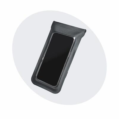 Voltano telefoonhouder fiets - waterdicht - zwart