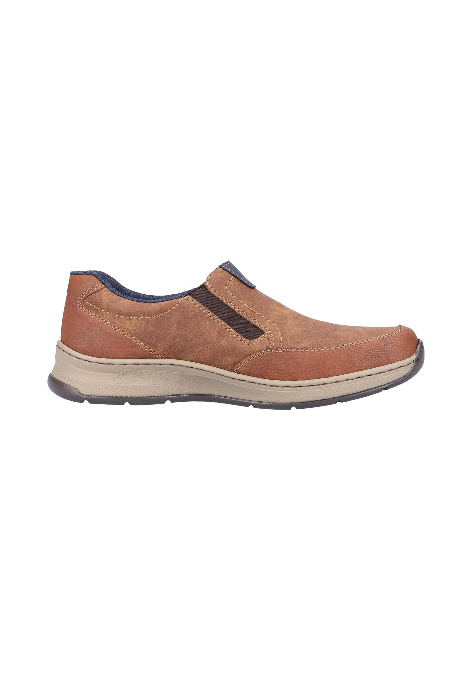 Rieker Herren  Halbschuhe Businessschuhe Leder Schuhe 14362-24 Brown extra Weit 2/7