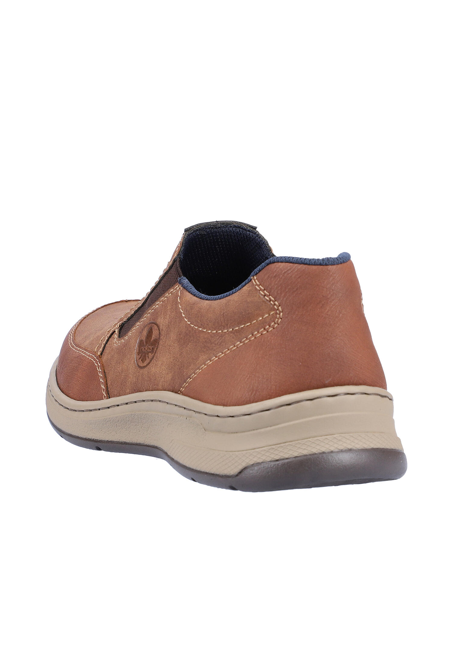 Rieker Herren  Halbschuhe Businessschuhe Leder Schuhe 14362-24 Brown extra Weit 5/7
