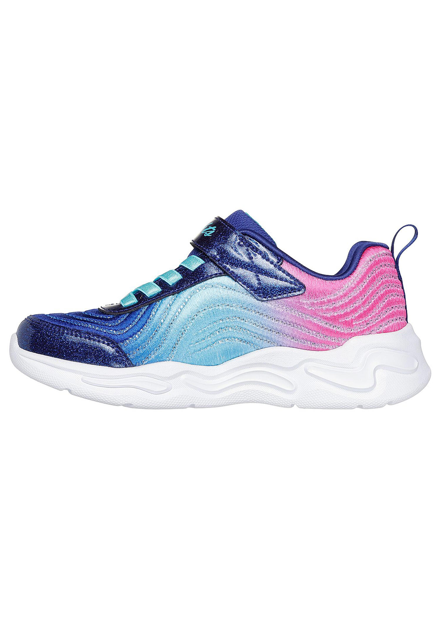 Skechers S Lights Wavy Beams OMBRE EXPRESS Sneakers  Schuhe  302327L NVMT 2/4