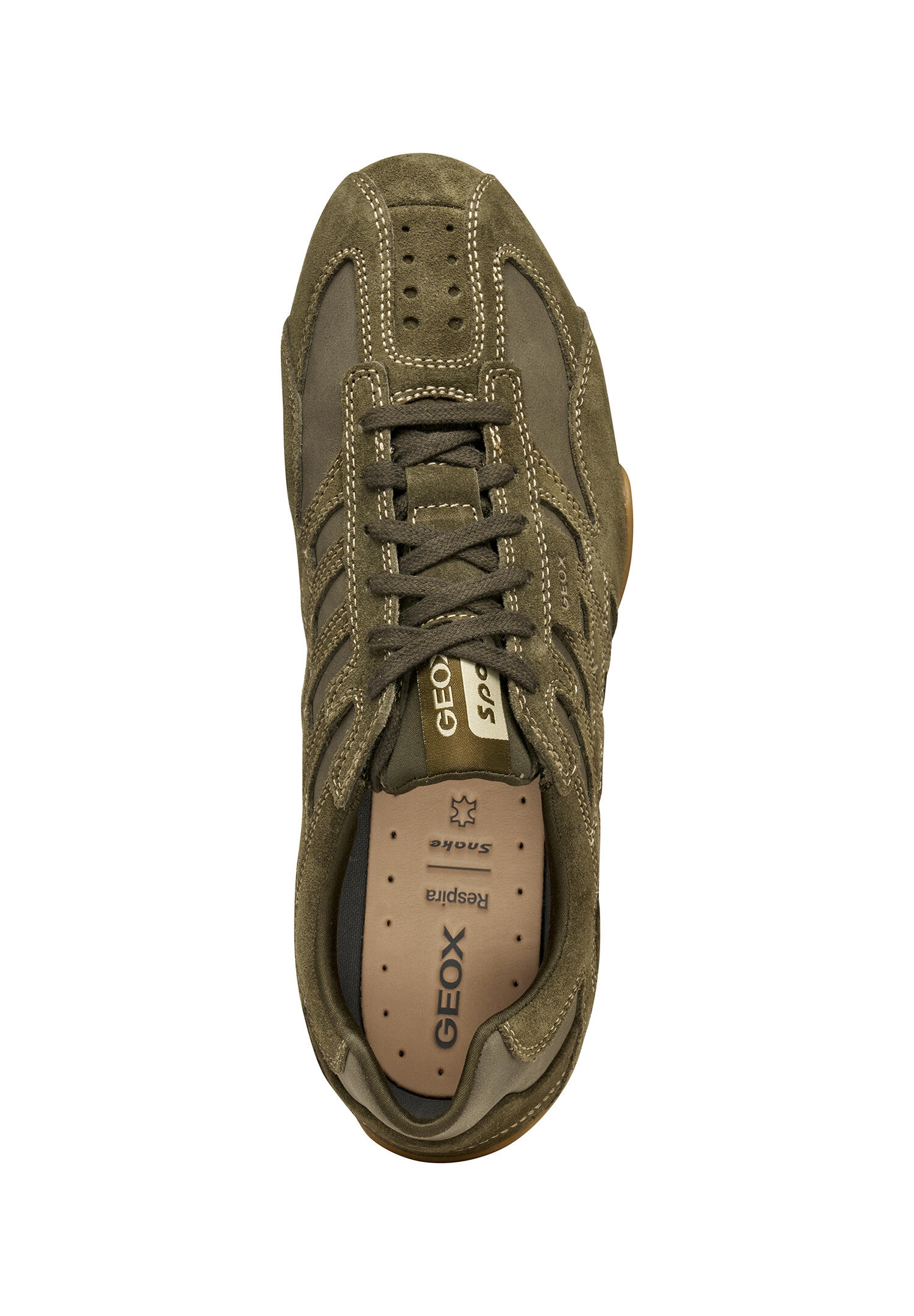 Baskets Homme U SNAKE ORIGINAL Vert Militaire 4/7