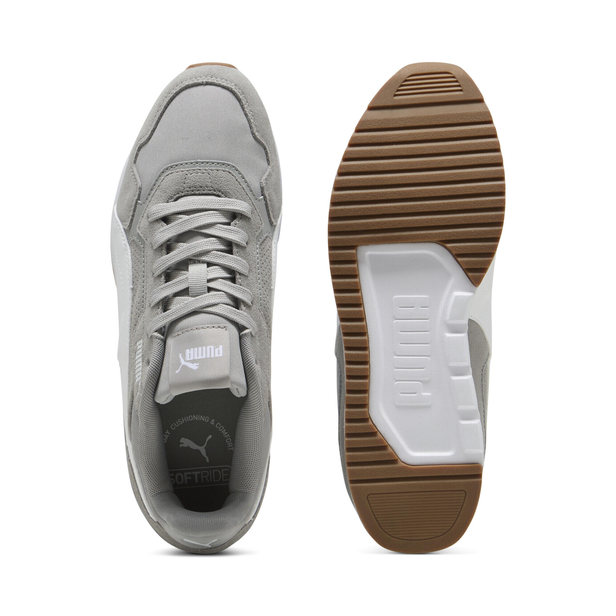 Sneakers Softride St Miler Unisexe PUMA Gray Echo White Gum Beige 4/7