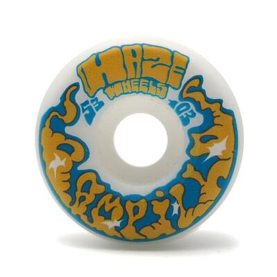 Set van 4 skateboardwielen haze wielen victor campillo vs serie 53mm 103a conisc