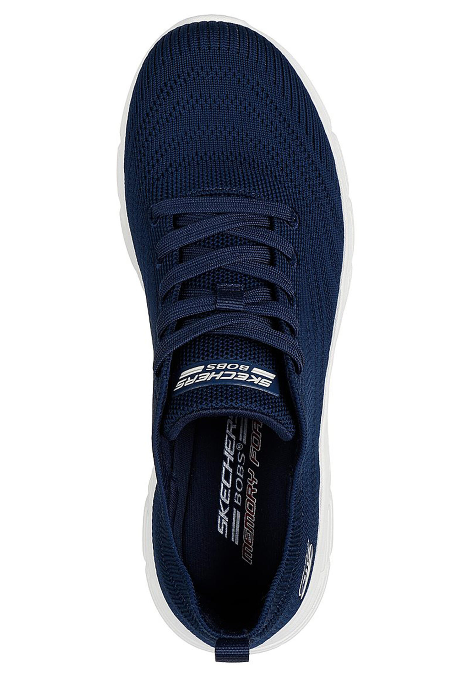 Buty damskie SKECHERS BOBS Sport B Flex Lo granatowe 117591-NVY lekkie 37 3/5
