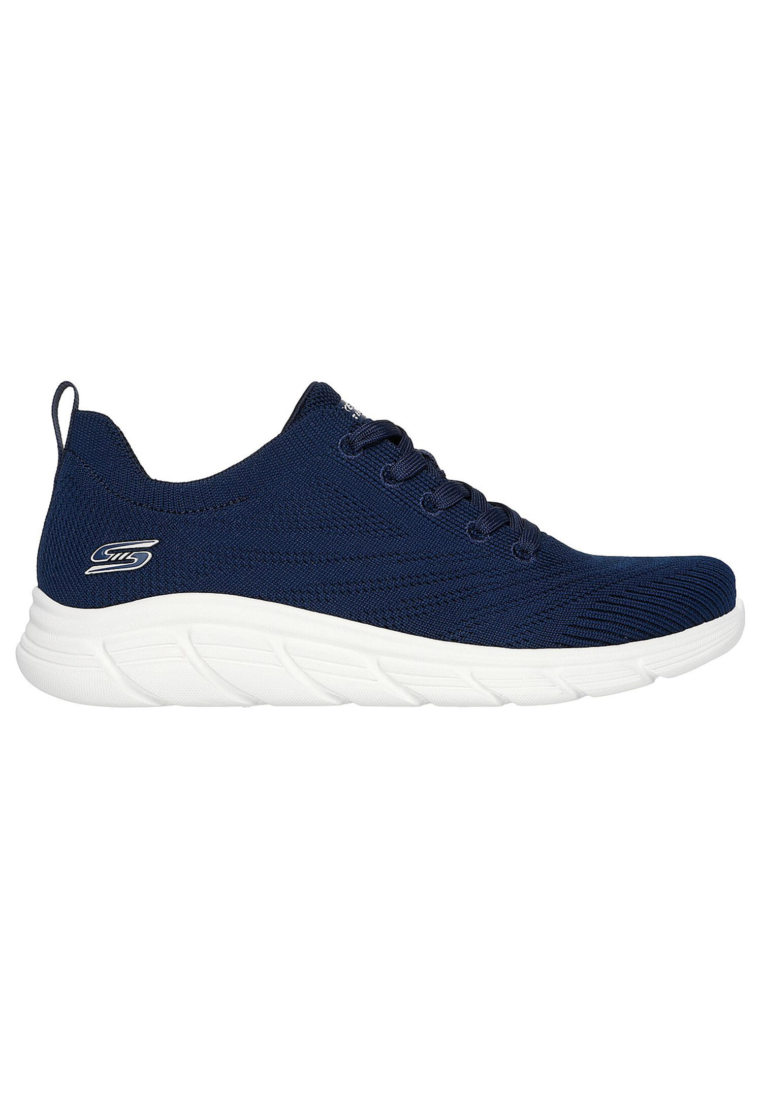 Buty damskie SKECHERS BOBS Sport B Flex Lo granatowe 117591-NVY lekkie 37 2/5