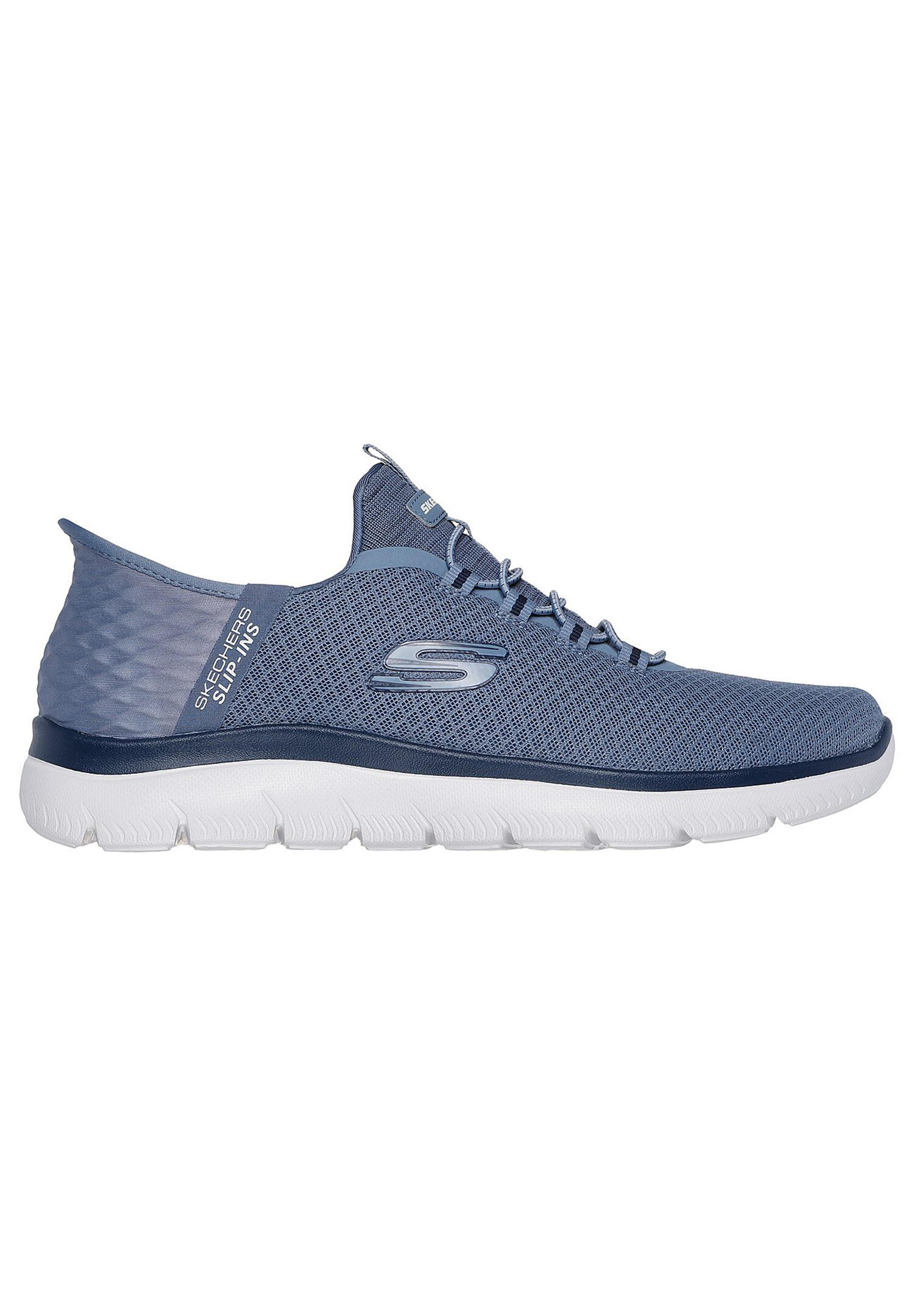 Skechers Sport Herren SUMMITS HIGH RANGE Sneakers Slip ins Vegan 232457 Slate 2/4