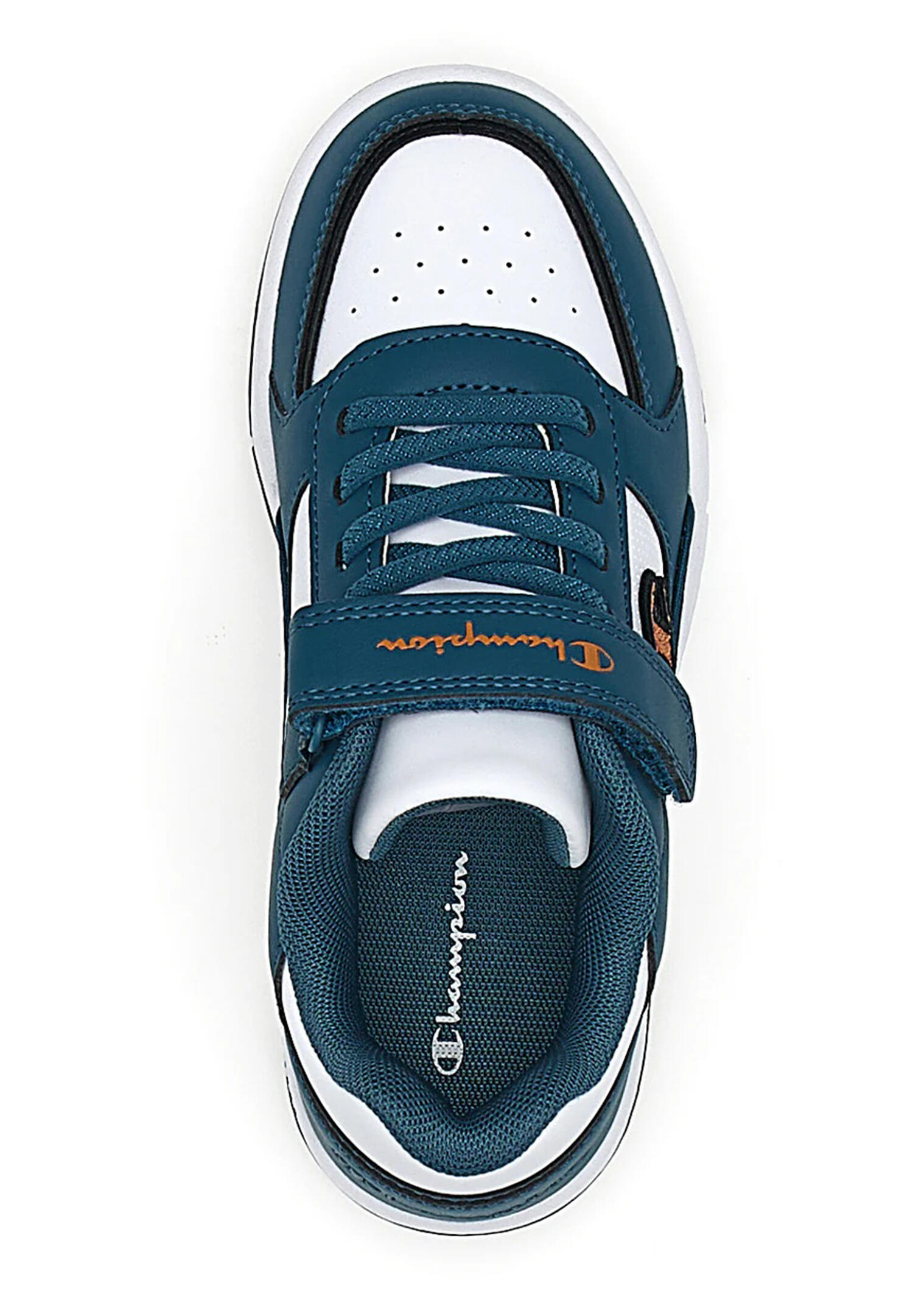 Champion RD18 HERITAGE B PS Kinder Sneaker Unisex S32815-CHA-WW013 petrol/weiß 4/6