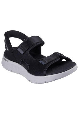 Sandalen skechers model slip-ins go walk flex kleur zwart