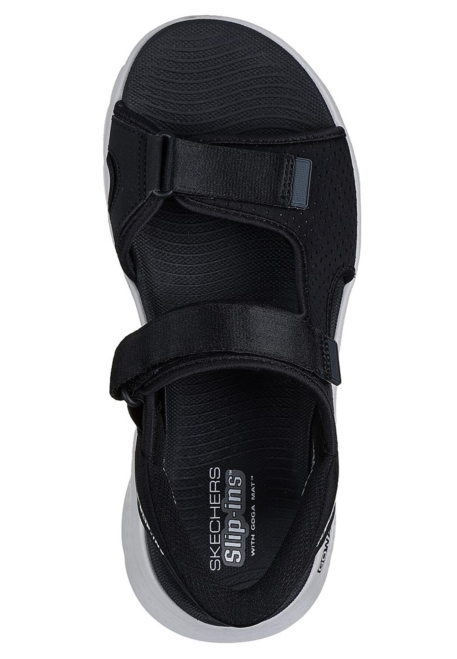 Sandales Skechers Modèle Slip-ins Go Walk Flex Couleur Noir 3/6