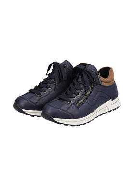 Rieker Damen Sneaker Low Halbschuhe Schuhe N1400-14 blau