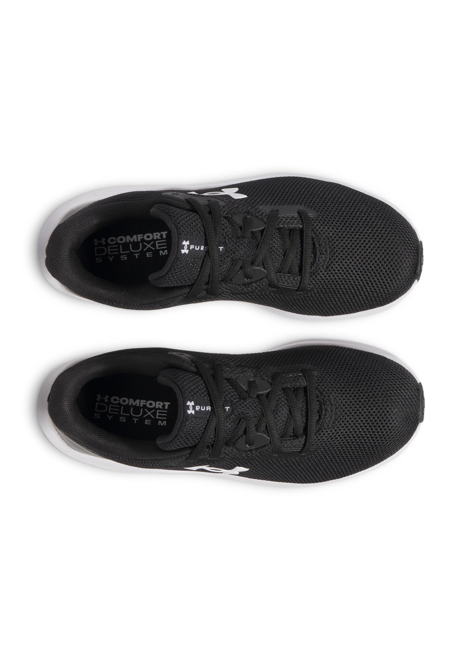 Under Armour W Charged Pursuit 4  Laufschuhe Damen 3028261 001 BLK/NOIR 3/4