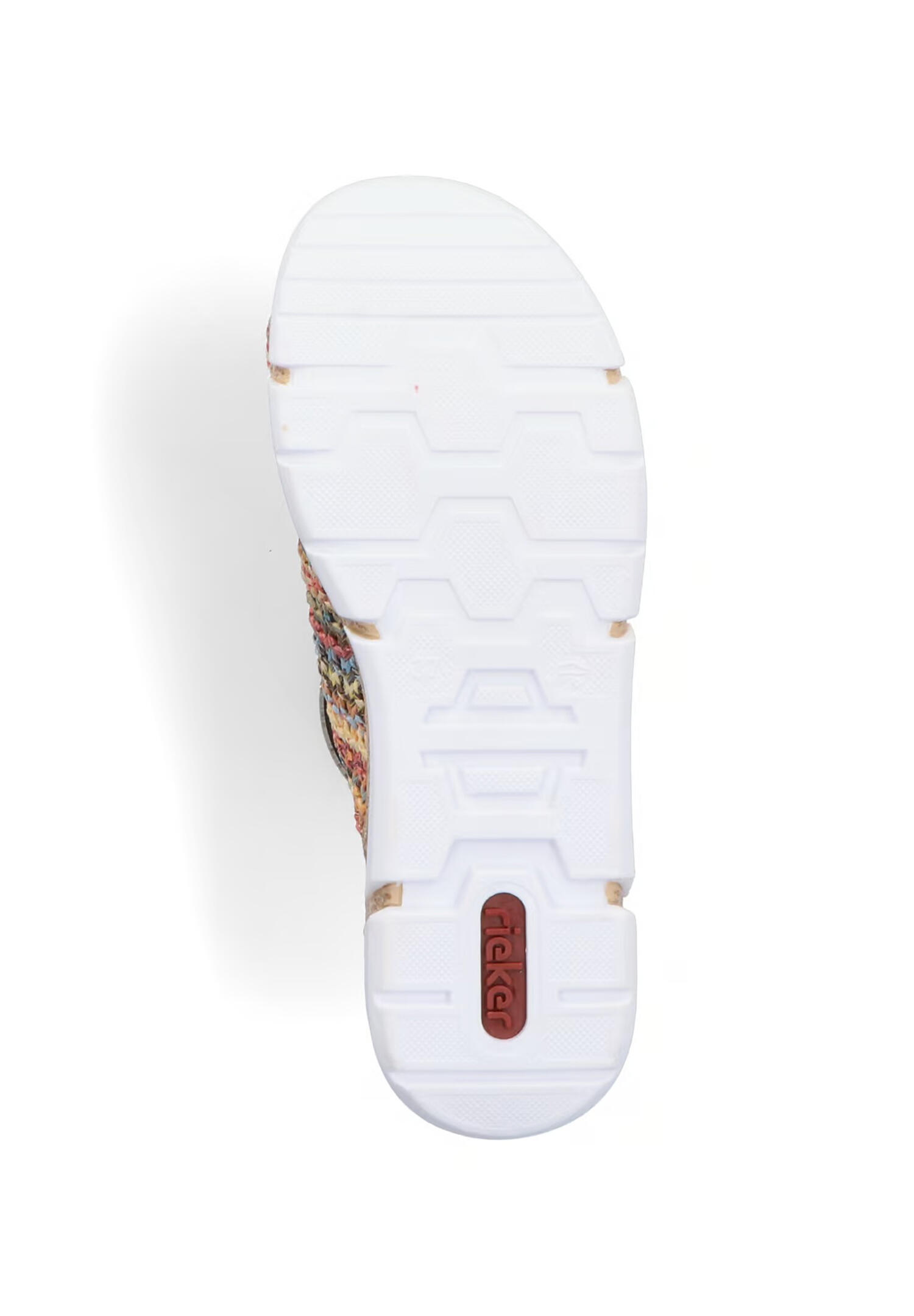 Rieker Rieker Damen Pantoletten Slipper V2369-90 multi-hellbraun 5/5