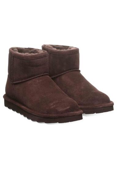 BEARPAW Alyssa Damen Winterstiefelette Lammfellstiefel Boots 2130W 129 Walnut