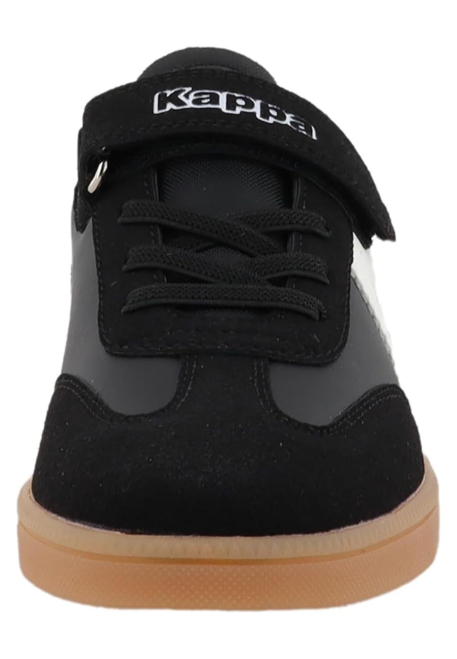 Kappa Indoor Kinder Sneaker Schuhe 95K0453002 Black-White 3/4