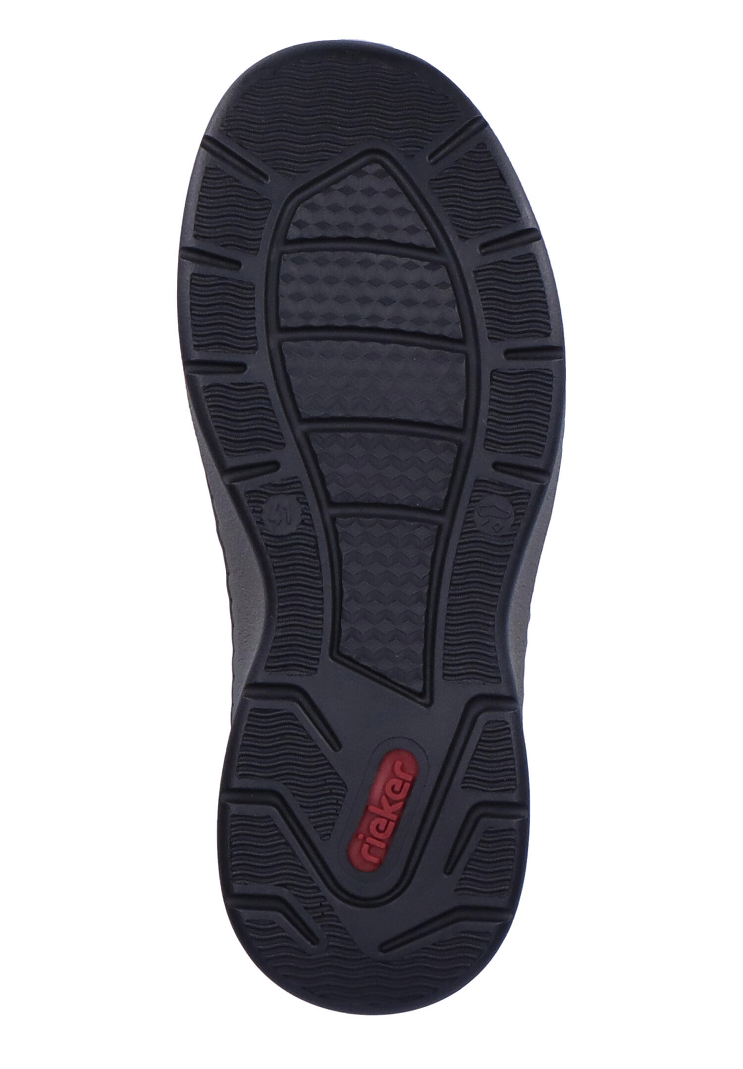 Rieker Herren  Halbschuhe Businessschuhe Leder Schuhe 14362-00 Grau extra Weit 7/7