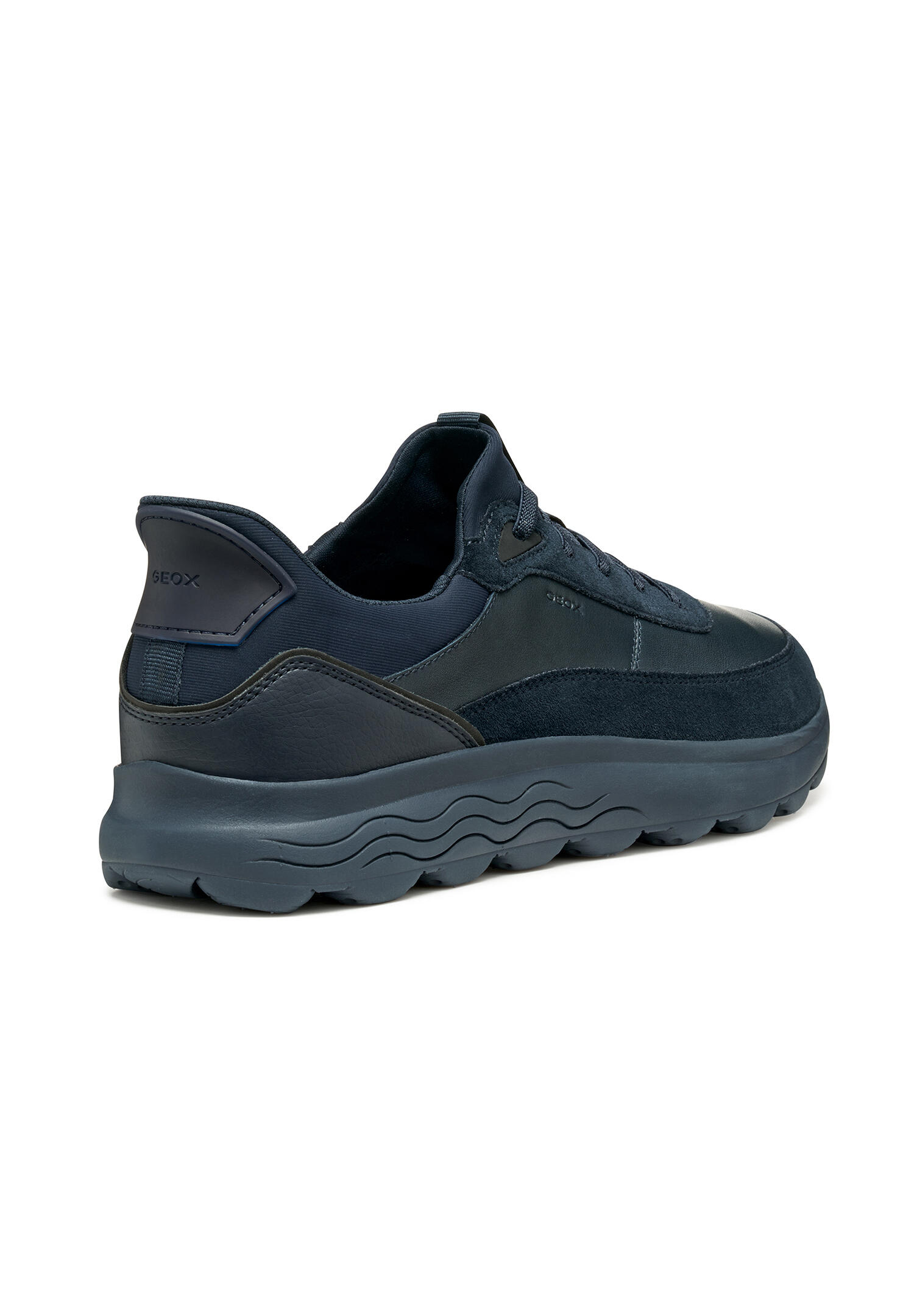 Geox U Spherica Plus A Herren Sneaker Slip-On Schuhe U56MPA 08522 C4002 Blau 3/5