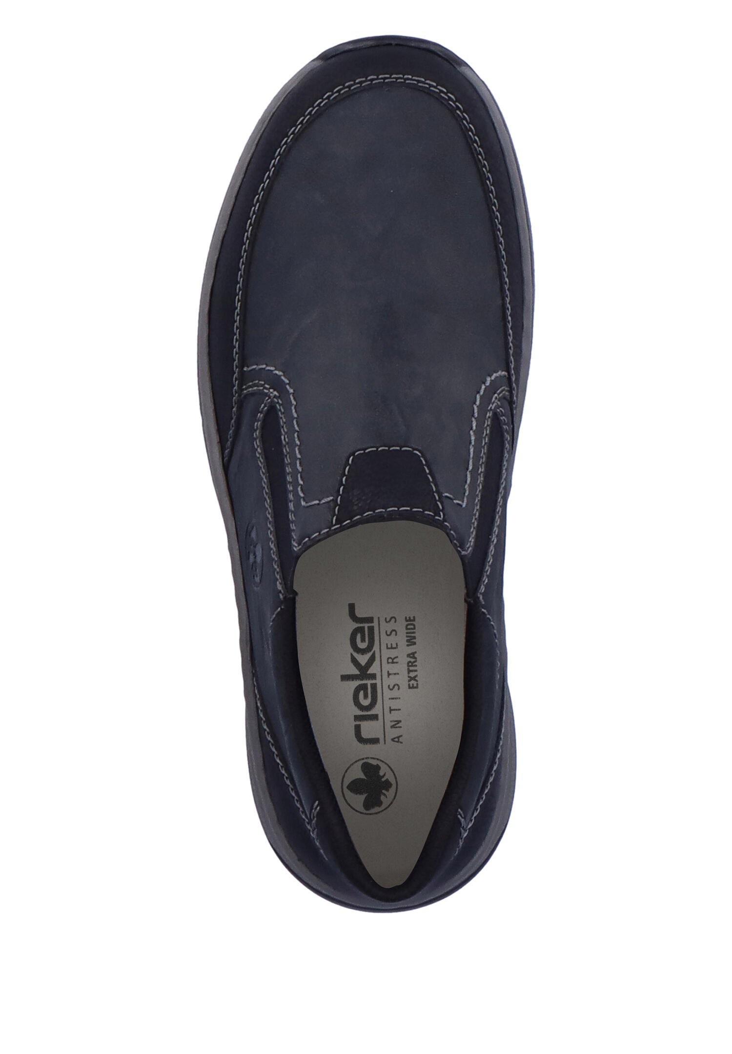 Rieker Herren  Halbschuhe Businessschuhe Leder Schuhe 14362-00 Grau extra Weit 6/7
