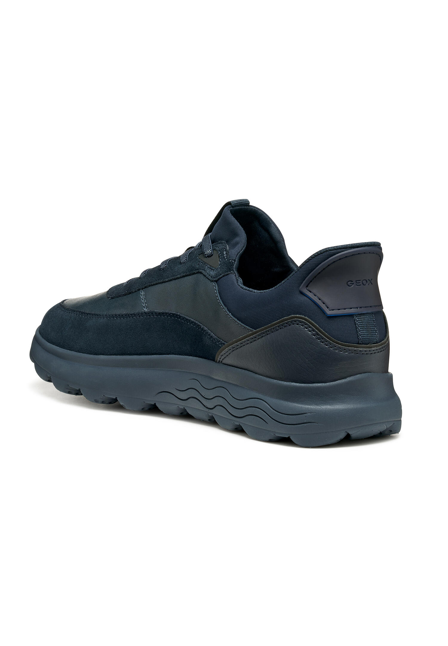 Geox U Spherica Plus A Herren Sneaker Slip-On Schuhe U56MPA 08522 C4002 Blau 2/5