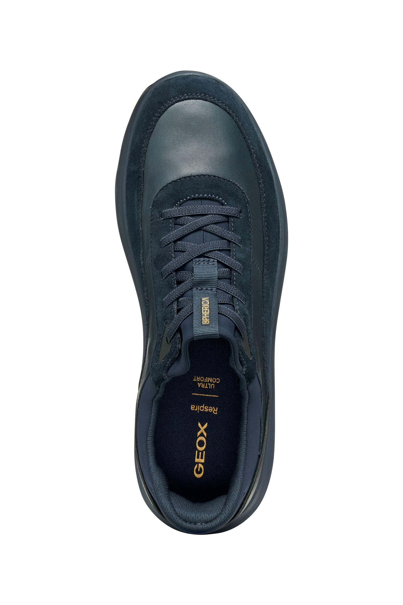 Geox U Spherica Plus A Herren Sneaker Slip-On Schuhe U56MPA 08522 C4002 Blau 4/5