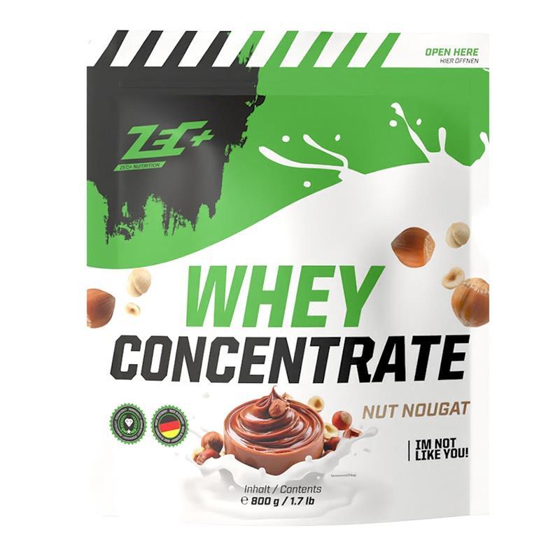 ZEC+ NUTRITION Zec+ Whey Concentrate (800g) Nut Nougat - Proteine