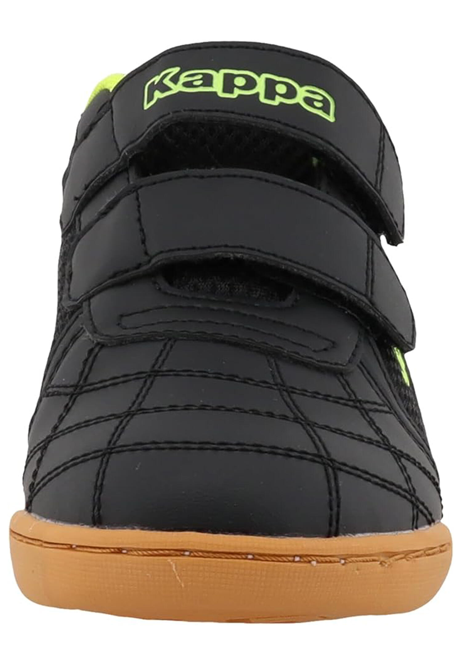 Kappa Indoor Kinder Hallenschuhe Black-Neon Yellow 95K0233002 3/4