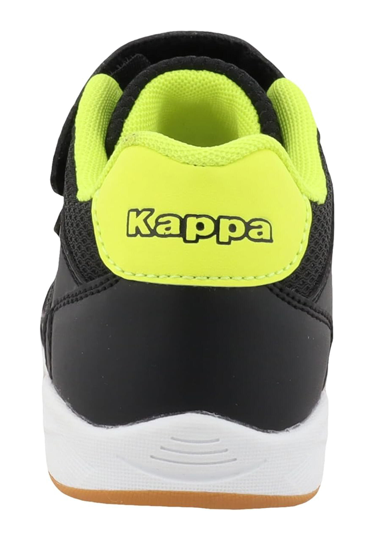 Kappa Indoor Kinder Hallenschuhe Black-Neon Yellow 95K0233002 4/4