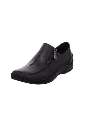 Rieker Damen Halbschuh Slipper Schuhe L1780-00 schwarz