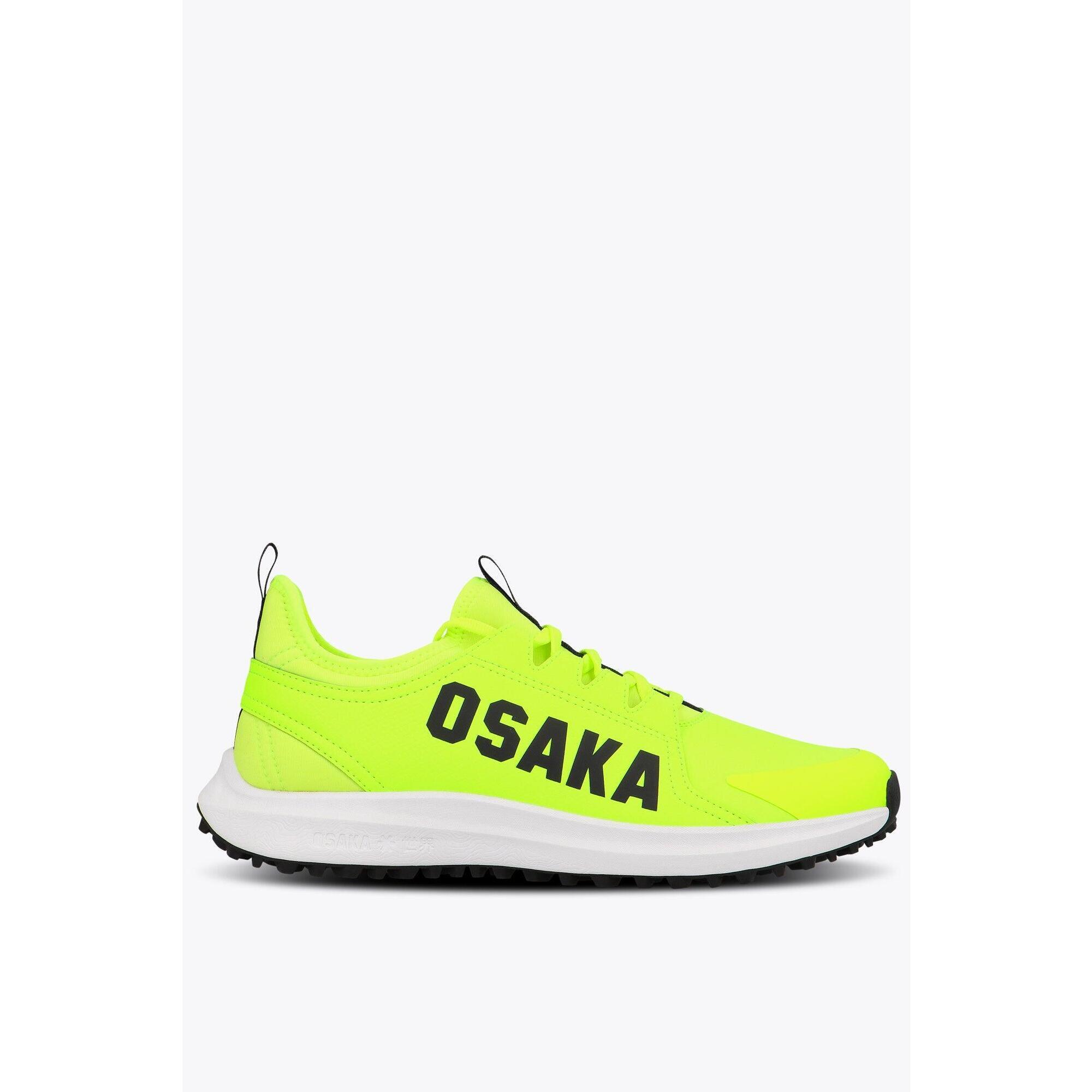 Osaka - Chaussures De Hockey Sur Gazon Furo Osaka | Vert Fluo - Chaussures De Sport - Jaune - Decathlon