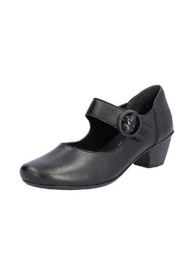 Rieker Damen Halbschuh Schuhe 41756-00 schwarz