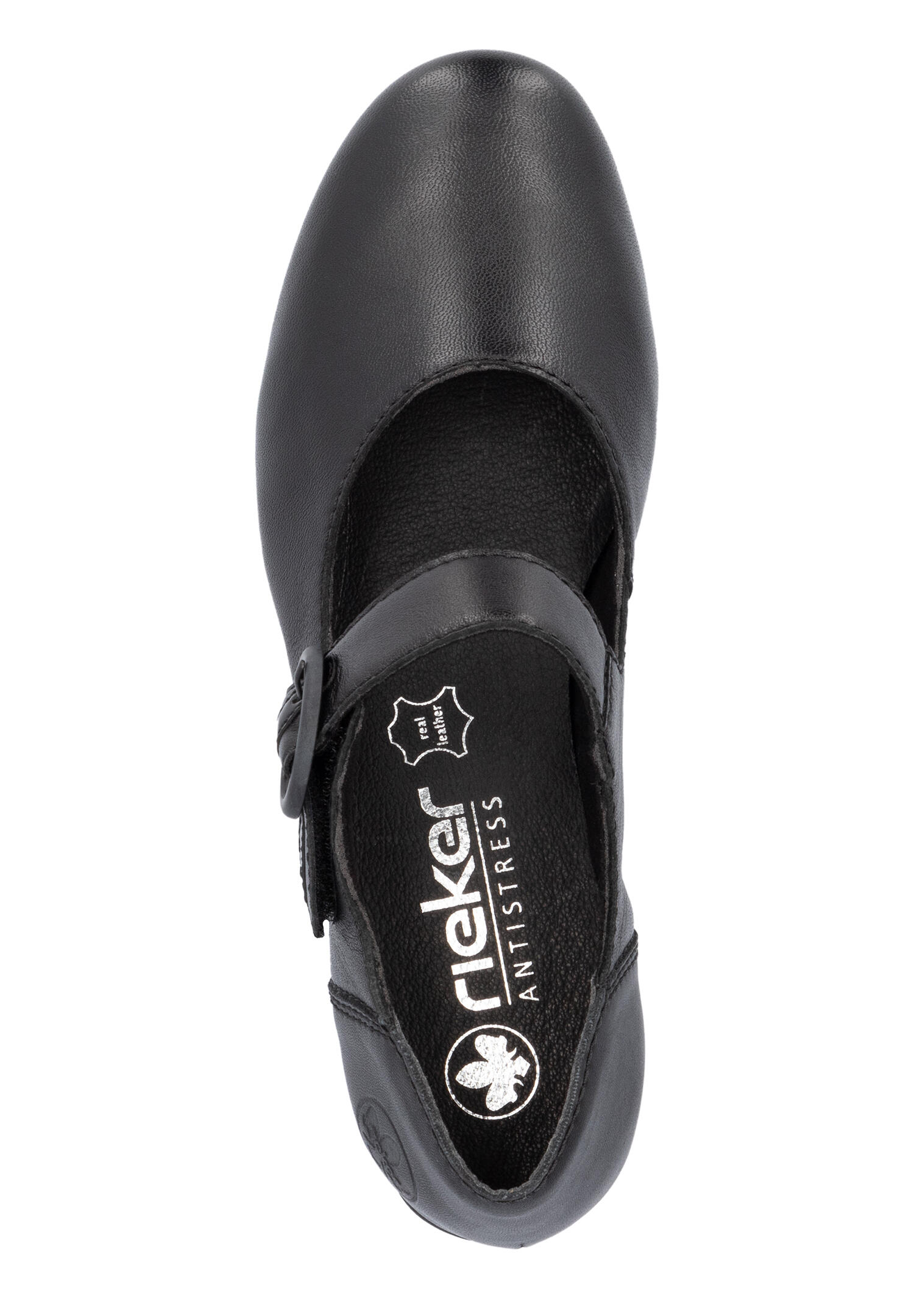 Rieker Damen Halbschuh Schuhe 41756-00 schwarz 6/7