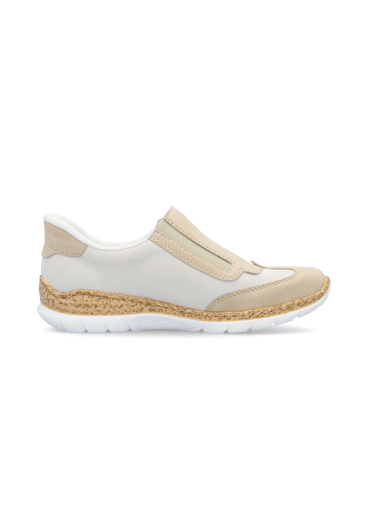 Rieker Damen Slipper  Schuhe N42G5-60 beige 2/7