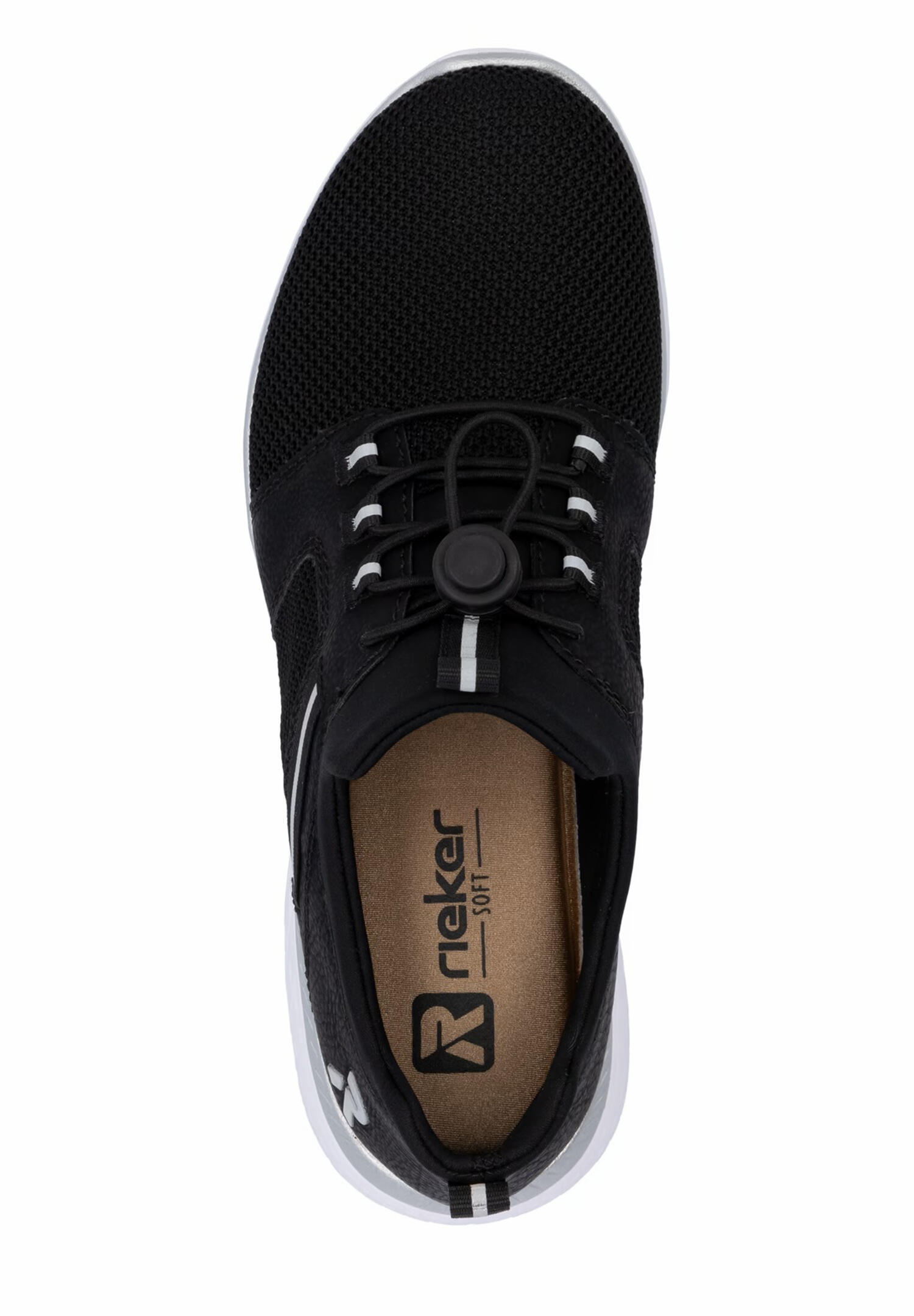 Rieker Damen Halbschuh Slipper Schuhe M5065-00 Schwarz 4/5