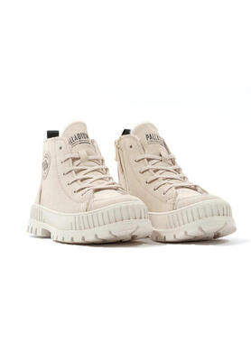 PALLADIUM Pallashock Zip Warm Unisex Boots Stiefelette Leder 74353-210-M beige